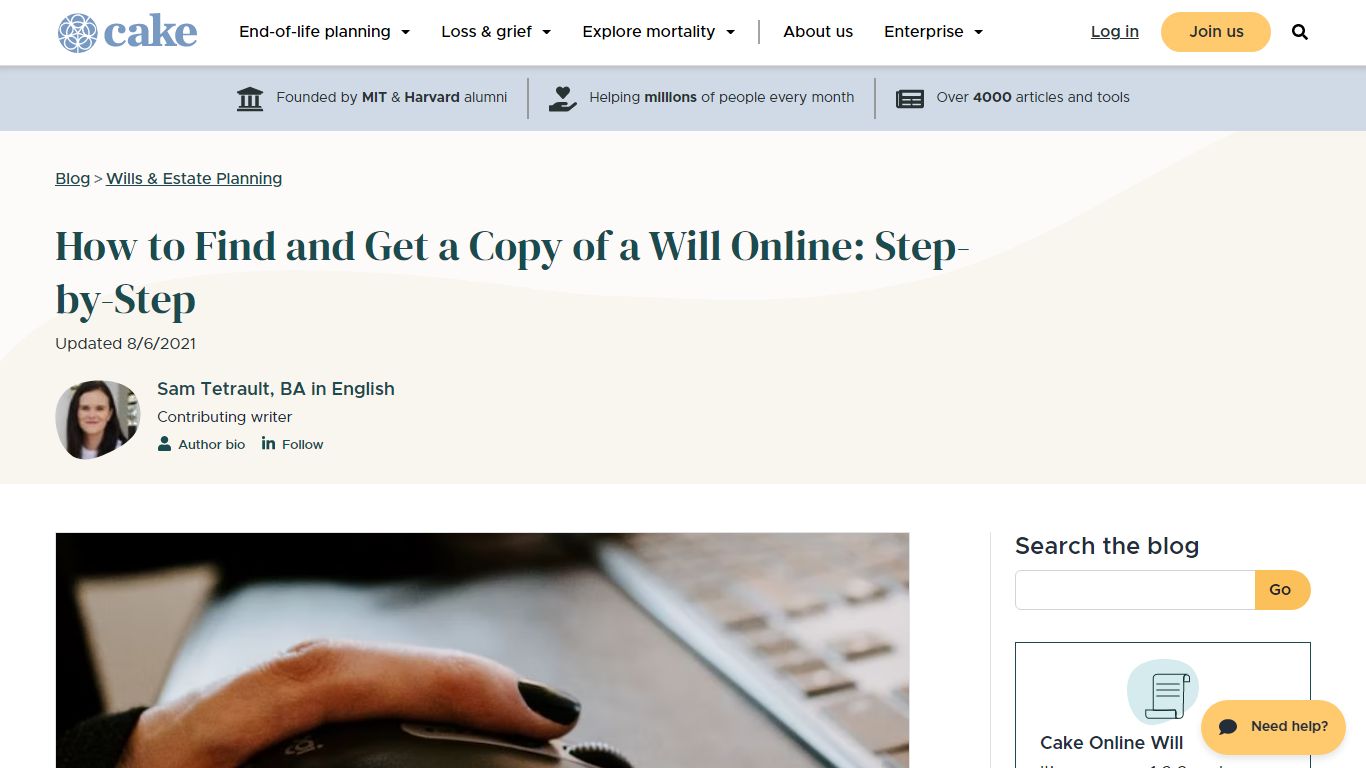 How to Find and Get a Copy of a Will Online: Step-by-Step