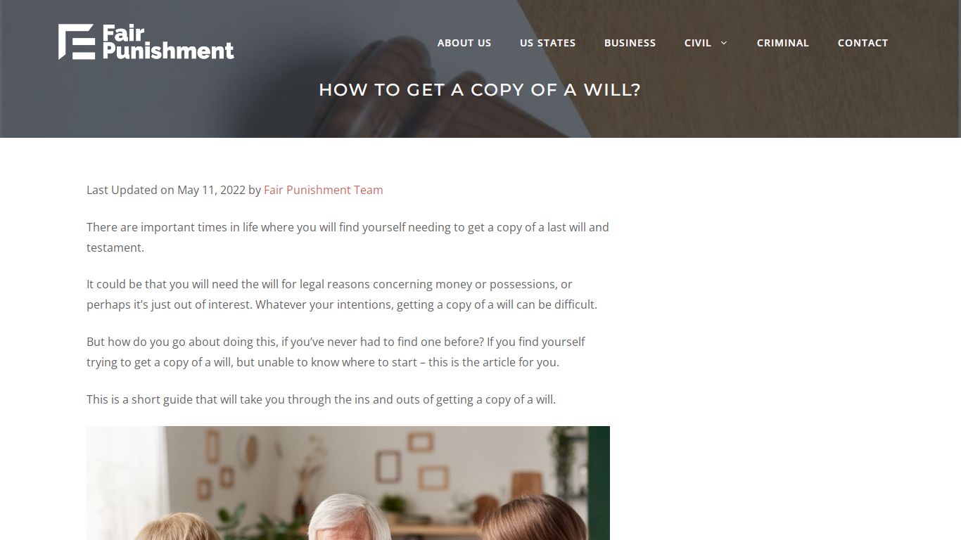 How To Get A Copy Of A Will? - Fair Punishment
